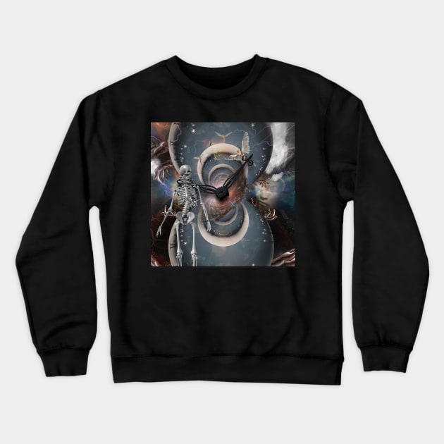 Time to Live Crewneck Sweatshirt by rolffimages